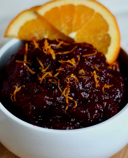Cranberry Sauce with Orange Juice