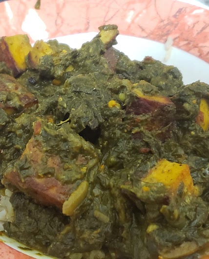Slow Cooker Palak Paneer