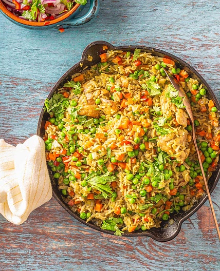 Arroz con Pollo Peruvian Style