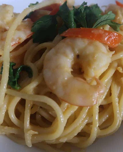 Salted Egg Yolk Pasta Recipe