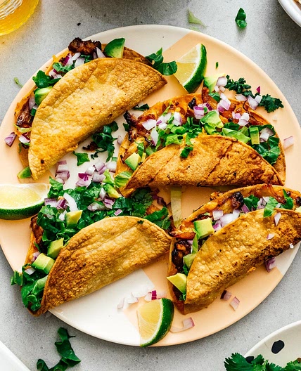 Air Fryer Chicken Tacos
