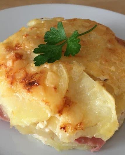 Pastel de patata del campo