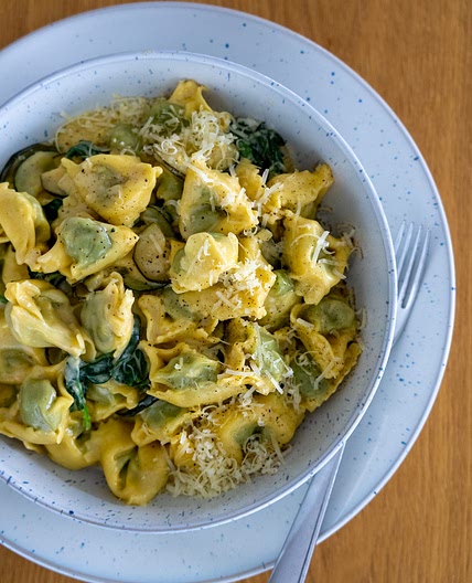 Creamy Lemon Tortellini