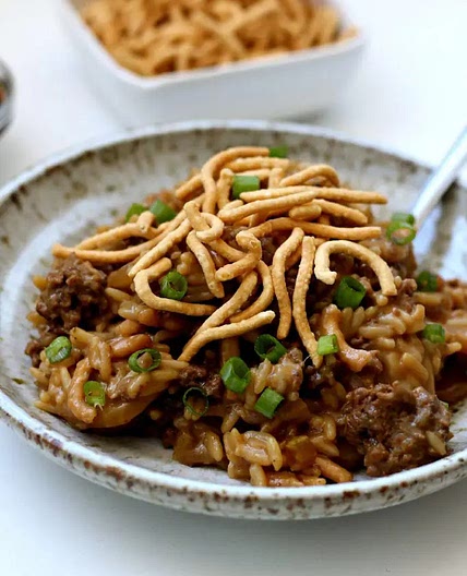 Instant Pot Beef Chow Mein (Egg-Free)