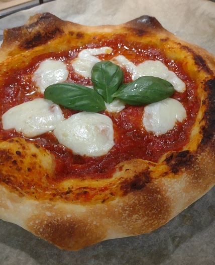La pizza napoletana - Mulino Caputo 65% hydration