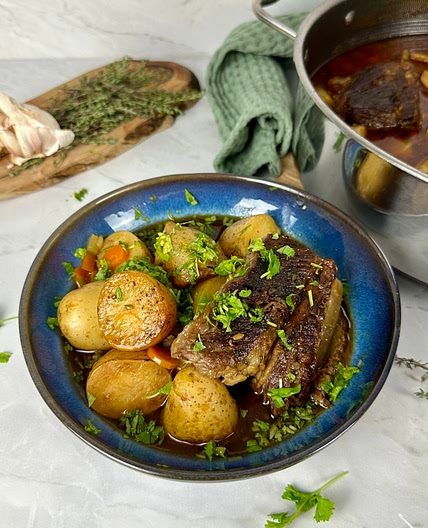 Braised Short Ribs with Potatoes
