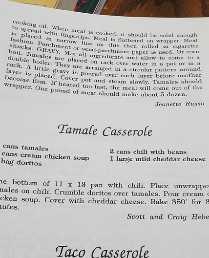 Tamale Casserole