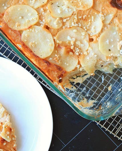 Lazy Potatoes au Gratin
