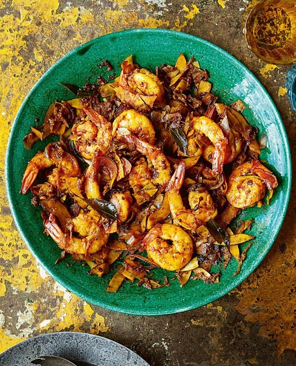 Hot & Spicy Coconut Prawns
