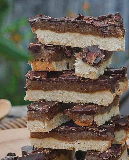 Vegan Twix Bars