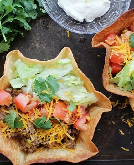 Green Chile Taco Bowls