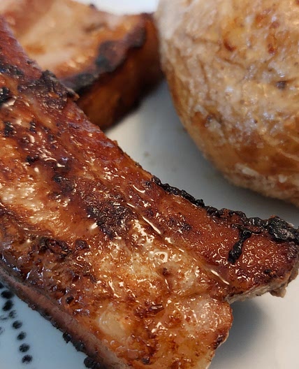 Grilled ribs