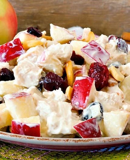 Ensalada fácil de manzana