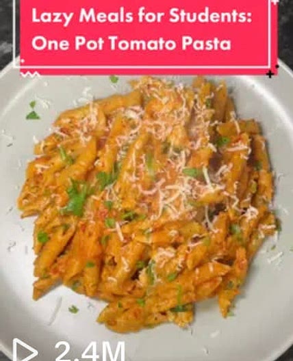 one pot creamy tomato pasta