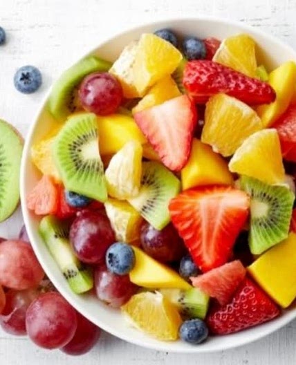 Ensalada de frutas sin bol