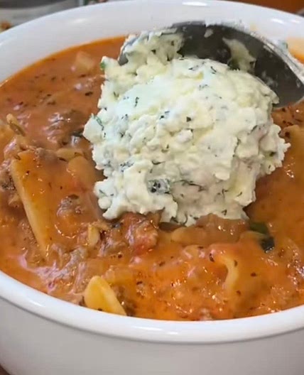 Lasagna Soup