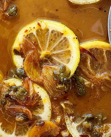 spicy chicken piccata