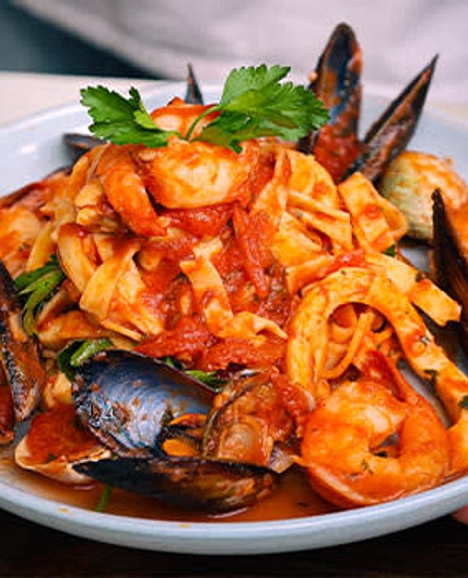 Seafood Pasta Marinara