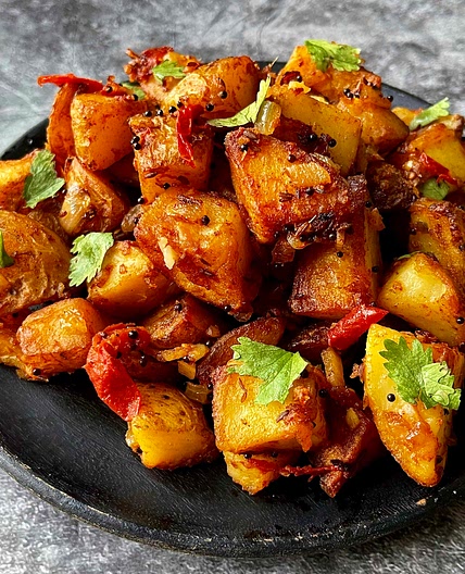 Crispy Bombay Potatoes 