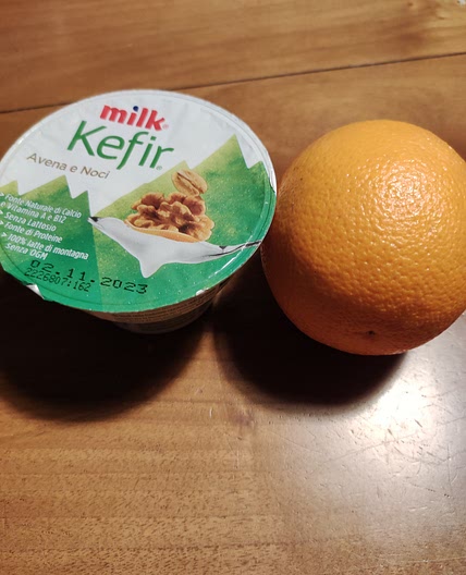 Kefir + arancia