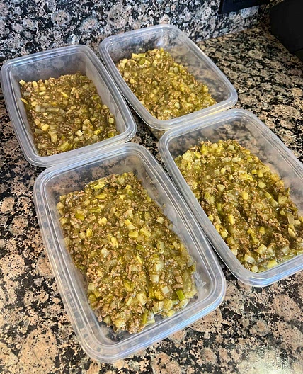 PICADILLO EN SALSA VERDE