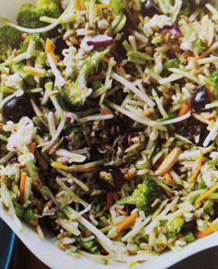 Nutty Broccoli Slaw