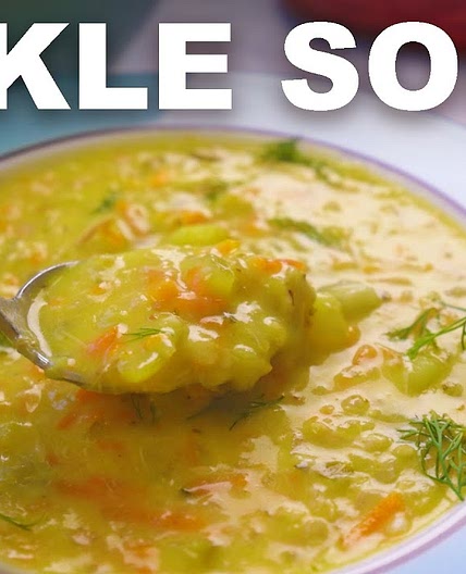 Polish-American pickle soup