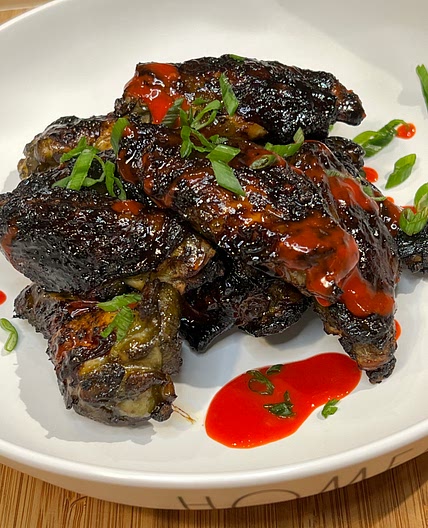 Sweet and Sour "Spooky" Wings