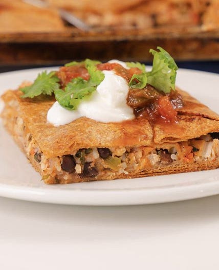 Sheet Pan Quesadilla - Andy's East Coast Kitchen