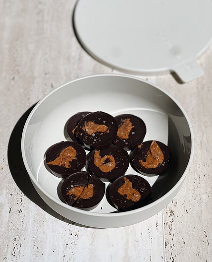 Daily Dark Chocolate Almond Butter Cups