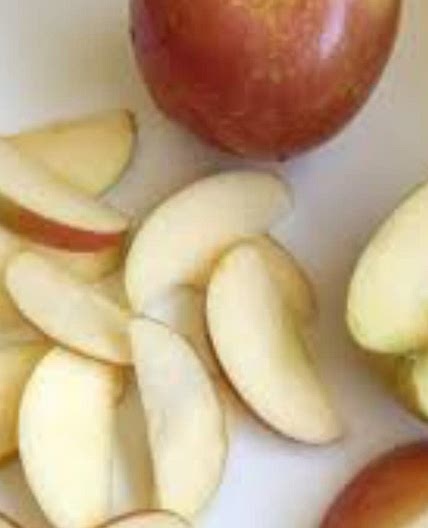 Manzana crujiente al horno