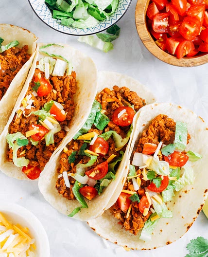 Lentil Taco Skillet