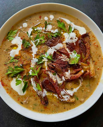 CREAM OF MUSHROOM SOUP