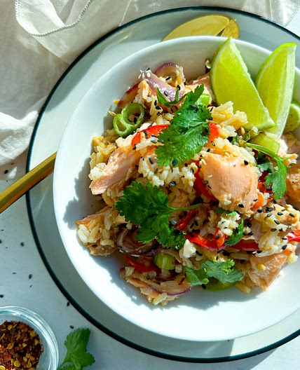 Salmon Fried rice