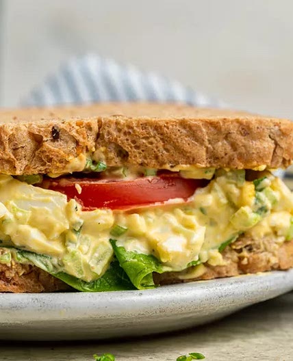 Hard-Boiled Egg Salad Sandwiches