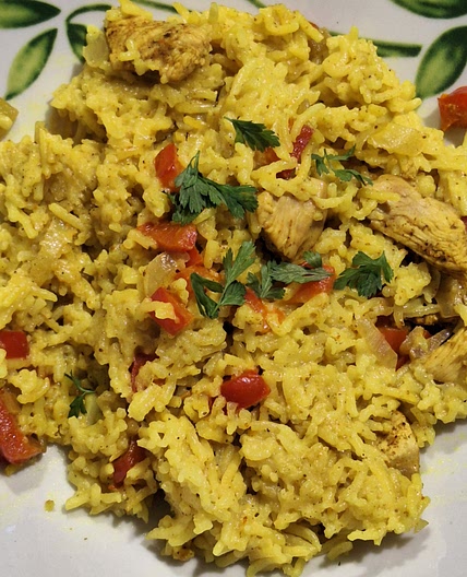 Pollo al Curry con Arroz Basmati