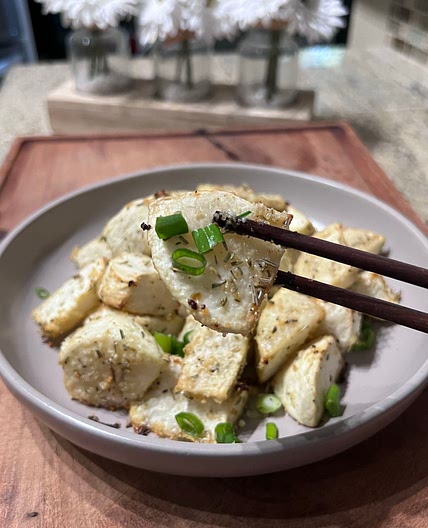 Oven Baked Kohlrabi| 烤箱甘蓝