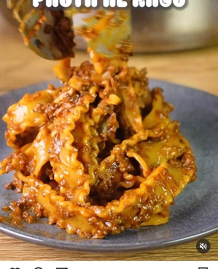 Pasta a la ragu vega