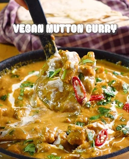 VEGAN „MUTTON“ CURRY 🍛