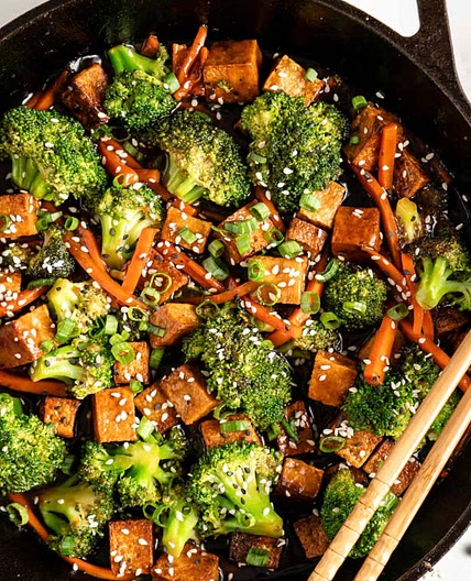 Tofu stir fry