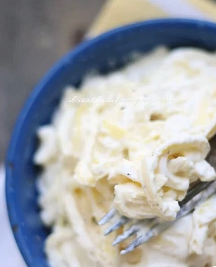 Keto egg fast fettuccini Alfredo 