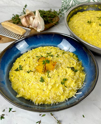  Creamy Roasted Pumpkin Orzo 