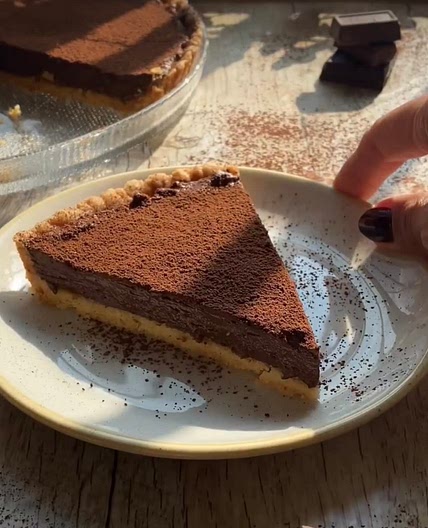 Chocolate tart