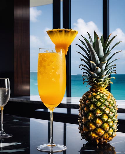 Pineapple Turmeric Fizz