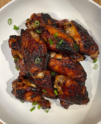 Crispy Korean BBQ Chicken Wings