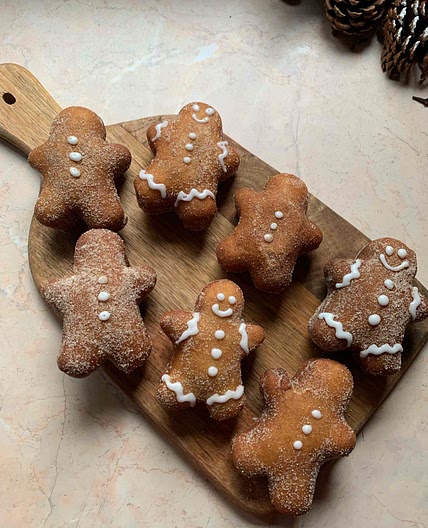 Gingerbread doughnuts 🎅🏼🤶🏼
