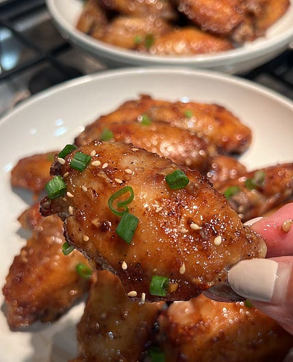 Korean BBQ Chicken Wings
