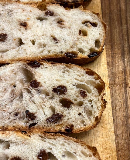 Cinnamon Raisin Bread