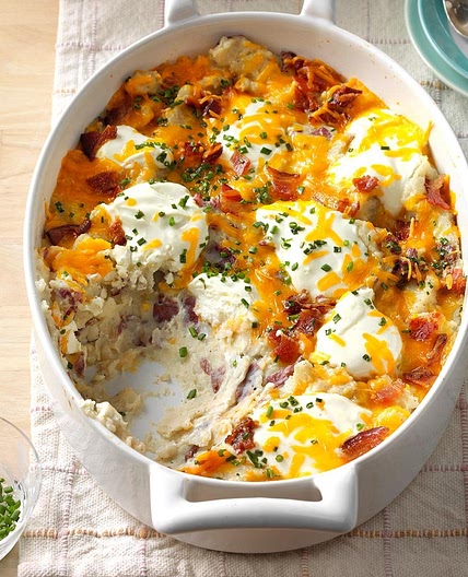Loaded Red Potato Casserole