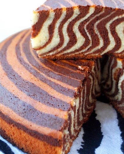 Gâteau Zébré